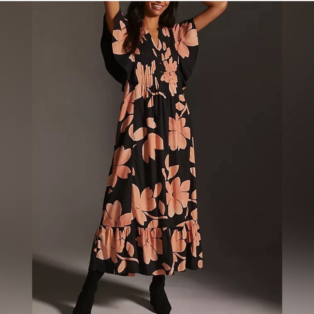 NWT Anthropologie Maeve Cassandra Maxi Dress Size XS